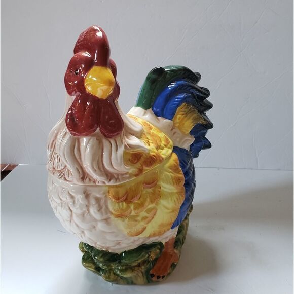 Rooster Cookie Jar   - Picture 9 of 15
